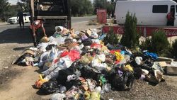 В «Тазалык» рассказали, почему убрали мусорные баки на Баха. Фото