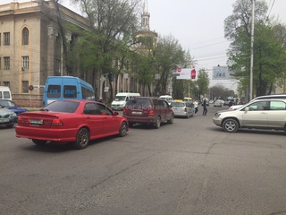 В центре города по проспекту Чуй уже несколько дней не работает светофор, - читатель <b><i>(фото)</i></b>