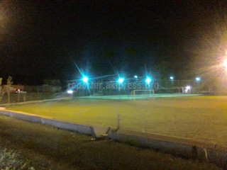 В селе Джал Сокулукского района футбольное поле освещается даже в 3 утра, - читатель <b><i>(фото)</i></b>
