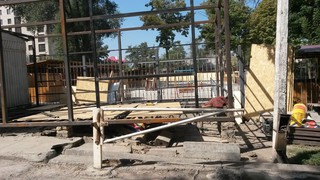 «Бишкекглавархитектура» рассматривает вопрос расширения торгового павильона на территории дома 15а в мкр Юг-2