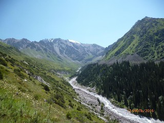 Фотодосье городов и красивых мест Кыргызстана. Завораживающее ущелье Ак-Сай, которым невозможно налюбоваться