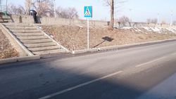 Житель Бишкека просит установить лежачий полицейский на ул.Малдыбаева