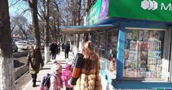 Законно ли стоит павильон возле школы на Боконбаева-Керимбекова, - бишкекчанин (видео)