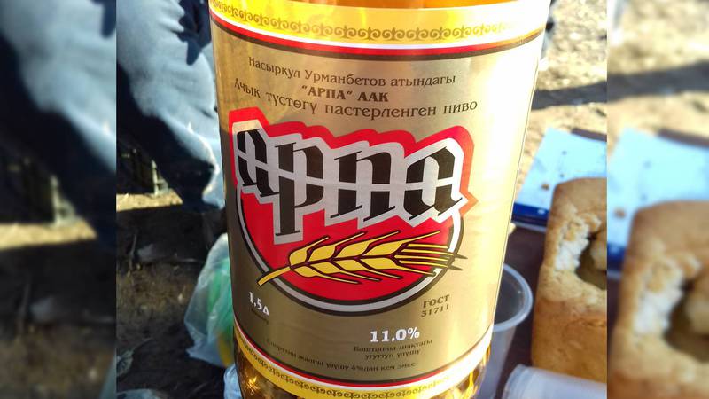 В Бишкеке в пиве «Арпа» нашли мертвую муху, - горожанин (фото)