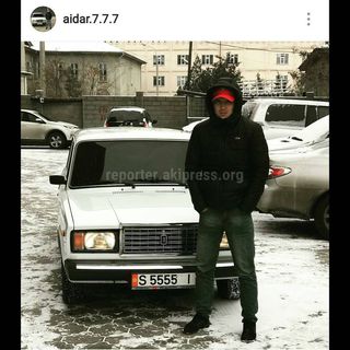Бишкекчанин публикует фото затонированных авто в соцсетях