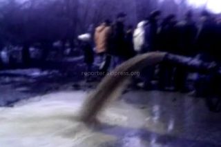 В селе Степное Жайылского района произошло наводнение <i>(видео)</i>