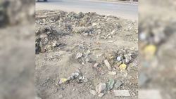 На центральной улице Кочкора уже 4 месяца лежит мусор после ремонтных работ каналов, - жители