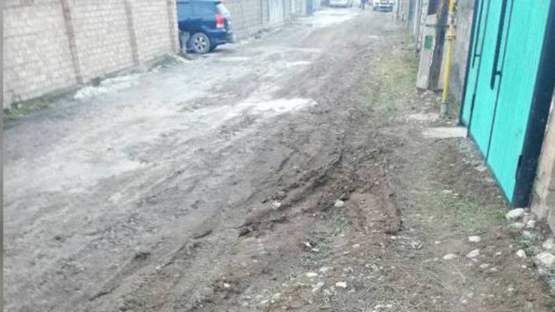 Улица Саадак-Кыбыла в жилмассиве Ак-Орго будет восстановлена после завершения монтажных работ, - мэрия