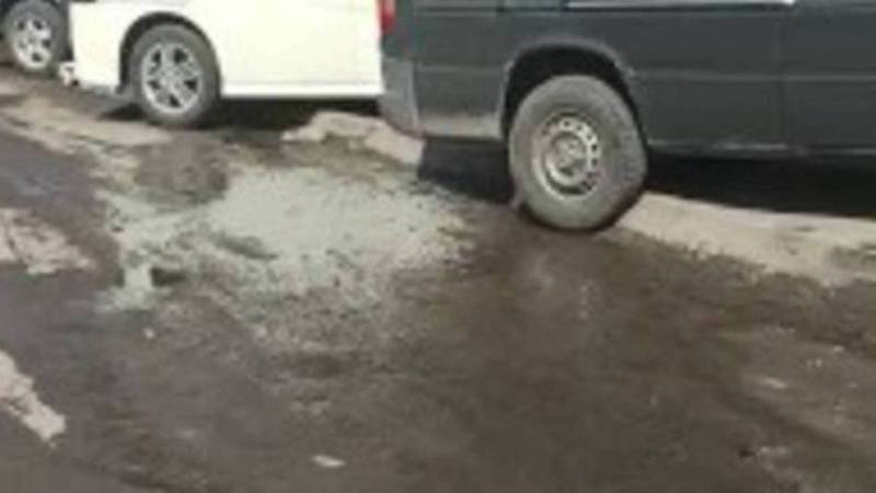 «Бишкекводоканал» оказал техническую помощь по устранению утечки воды на улице Павлова