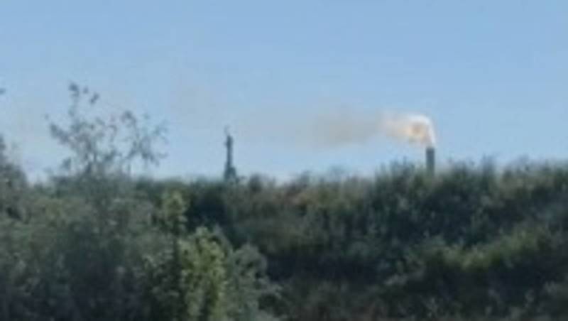 Жительница села Лебединовка жалуется на дым. Видео