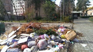 Читатель жалуется на мусор на Чуйкова-Орозбекова <b>(фото)</b>
