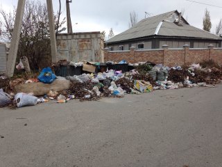 По улице 8-марта давно не вывозили мусор, - читатель <b>(фото)</b>
