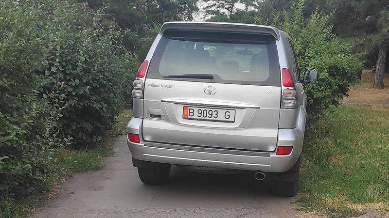 Горожанин припарковал свой «Крузак» на тротуаре возле Ботсада. Фото