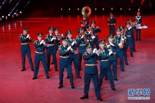 Блестящее выступление военного оркестра Кыргызстана в Пекине <i>(видео)</i>