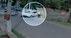 Момент наезда на пешехода в Кочкор-Ате попал на <b>видео</b>
