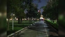 Почему нет освещения на тротуаре по проспекту Айтматова? - горожанин