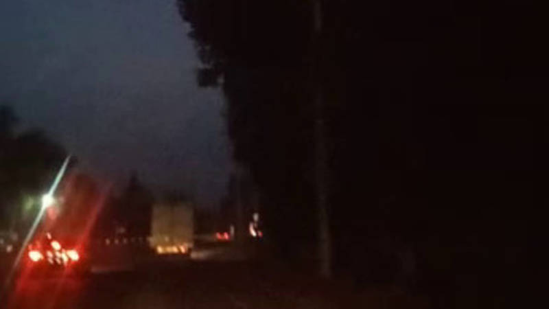 Почему на дороге от Кара-Балты до Шопокова нет освещения? Видео