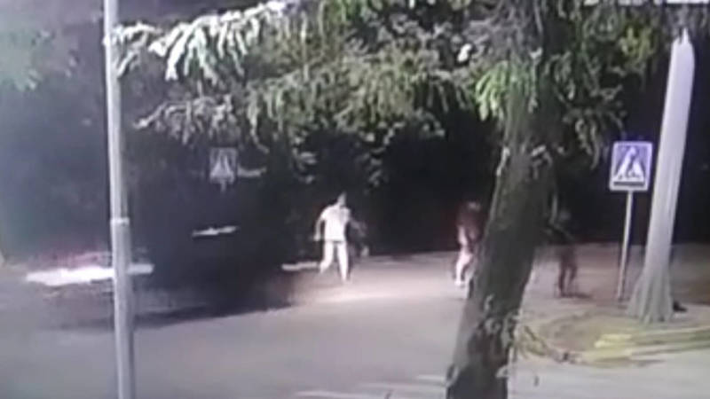 Момент наезда на пешехода со смертельным исходом попал на видео