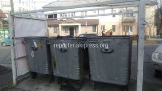 «Тазалык» увеличил количество мусорных контейнеров на Шералиева