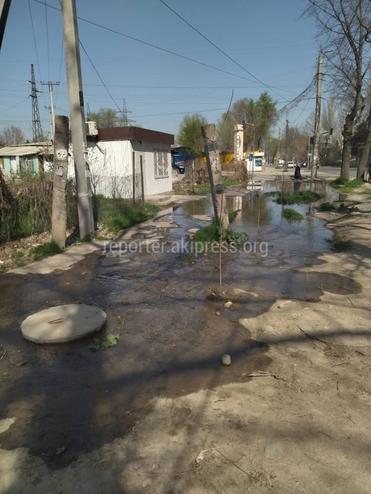 Прорвало трубу на советской