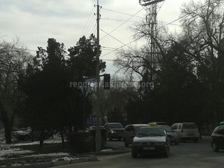Светофор на пересечении улиц Тоголока Молдо и Фрунзе починили, - мэрия Бишкека