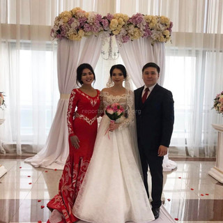Фото — «Мисс Кыргызстан» побывала на свадьбе «Мисс Казахстан»