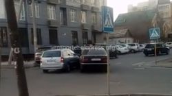 Видео – В Бишкеке на Уметалиева-Рыскулова произошло ДТП