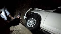 В селе Манас автомобиль упал в яму <i>(фото)</i>