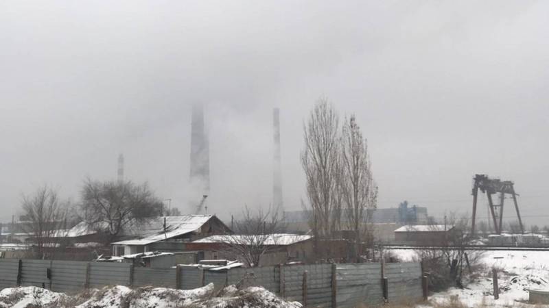 ТЭЦа не видно. Бишкекчанин интересуется, это туман или дым (фото, видео)