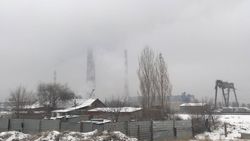 ТЭЦа не видно. Бишкекчанин интересуется, это туман или дым <b>(фото, видео)</b>