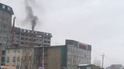 На улице Ахунбаева баня загрязняет воздух. Фото