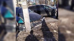 На улице Куренкеева произошло ДТП. Фото
