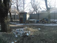 В парке им.Т.Молдо не убирают мусор, сообщает читательница (фото)
