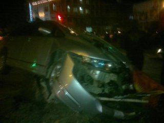 В городе Ош 22 марта произошла авария <b>(фото)</b>