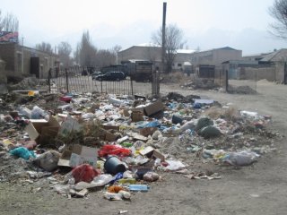 В с. Кочкор Кочкорского района не убирают мусор, - читатель <b>(фото)</b>