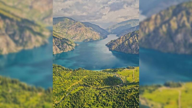 Прекрасное озеро Сары-Челек в объективе горожанина. Фото