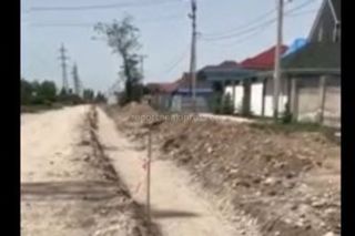 Мэрия Бишкека: Ремонт дороги в жилмассиве Киргизия-1 начнется после завершения газификации
