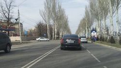 В Бишкеке замечен Cadillac SRX, у которого 30 тыс. сомов штрафов в Carcheck
