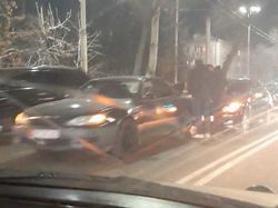 В центре Бишкека произошло ДТП