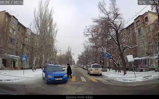 Калыка Акиева не пропустил пешехода госномер: 07KG823AAL