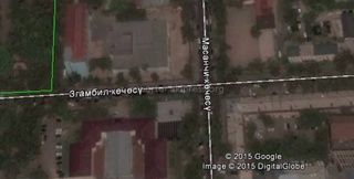 Google Earth стал писать названия улиц Алма-Аты по-кыргызски <b><i>(фото)</i></b>