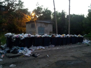 В 9 микрорайоне неделями не вывозят мусор, - житель <b><i>(фото)</i></b>