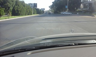 Читатель недоволен, как отремонтировали дорогу на Ибраимова-Фрунзе <b><i>(фото)</i></b>