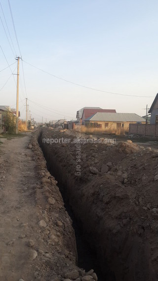 Строительство системы водоотведения осуществляется жителями улицы Нур тамчи в жилмассиве Кырман самовольно, - «Бишкекводоканал»