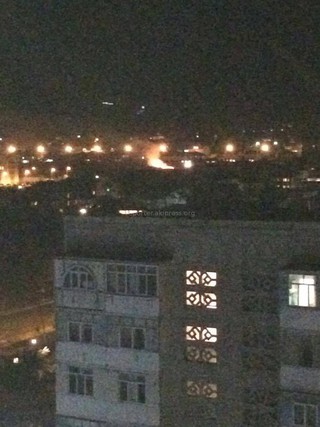 Читатель сообщил о пожаре в южной части Бишкека <i>(фото, видео)</i>