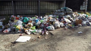 Возле дома №36 улицы Джаманбаева отсутствуют мусорные баки, - читатель (фото)