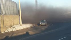 Видео — Угольная пыль в Ак-Орго создает аварийную ситуацию