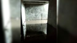 В селе Садовое Московского района затопило подземный переход, который был построен недавно. Видео