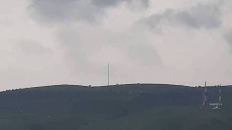 На флагштоке на горе Боз-Болток упал флаг, - очевидец. Фото