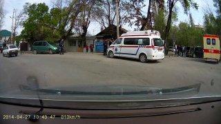 В Бишкеке на ул.Душанбинской произошла крупная авария <b>(фото)</b>